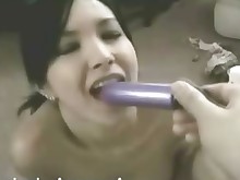 amateur brunette girlfriend japanese korean playing teen thailand toys